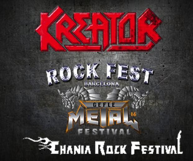 All over europe in 3 days with KREATOR