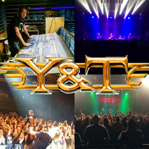 FOH for Y&T on the european tour 2015
